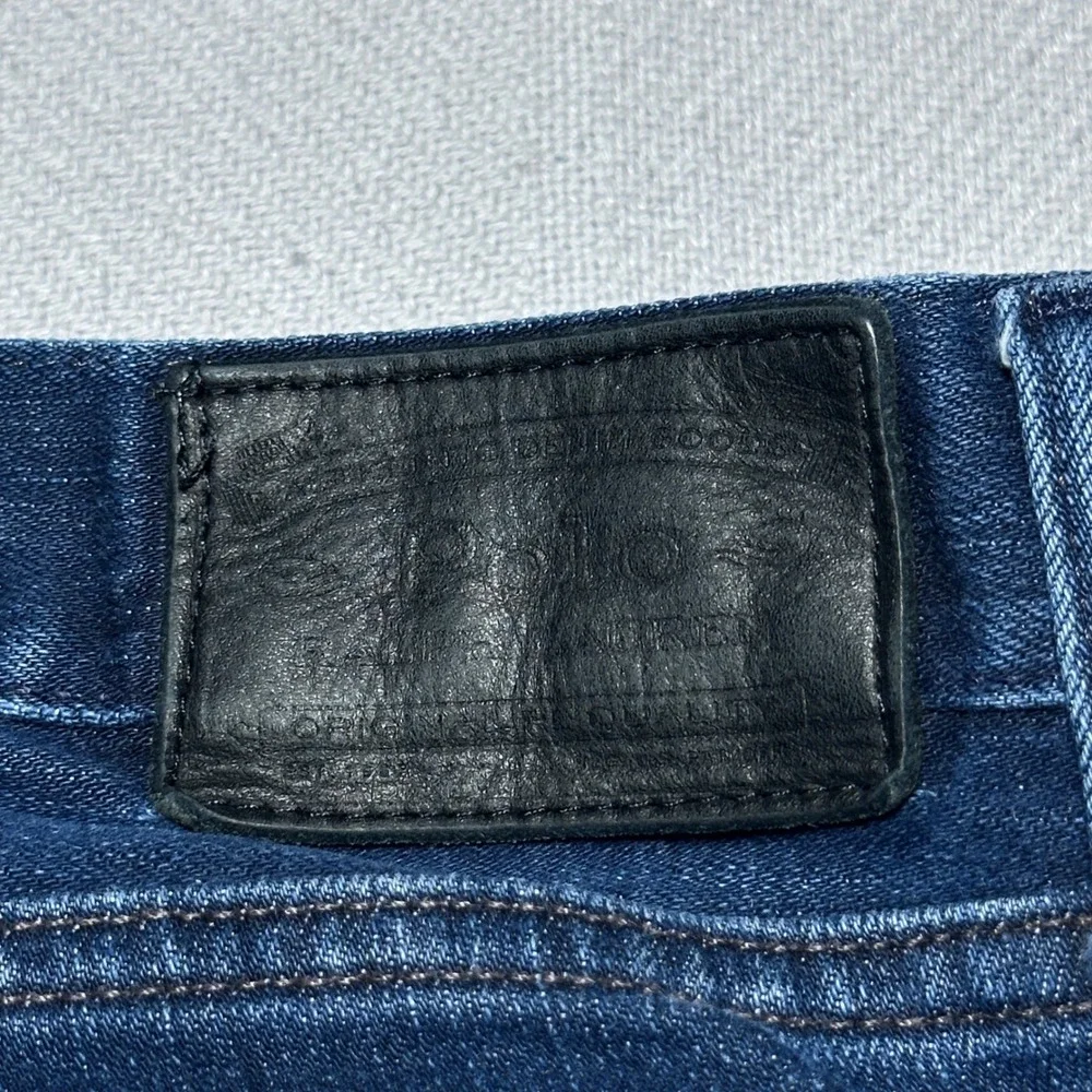 Polo Ralph Lauren Jeans Mens 34x30 Hampton Relaxed Straight Dark Wash Stretch